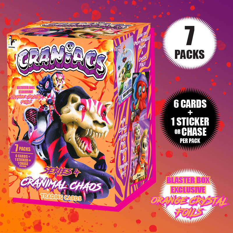 CRANIACS Series 4 CRANIMAL CHAOS! - RELEASING OCT 17TH, 2026! - Blaster Box